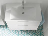 ����� � ��������� Burgbad Eqio 830�490�665 ���������, 2 �����, LED, ����� SEZA083F2009C001