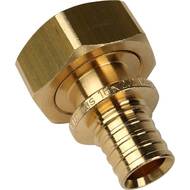 Евроконус STOUT 16x3/4"В для сшитого полиэтилена, латунь, арт.SFA-0034-001634