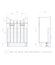 ����� VIGO Diana 610�316�800 ��� ���������� ������� 60, ���������, ����� tn.DIA.BAL.60.2D