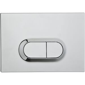 Клавиша смыва двойная VITRA Loop пластик, цвет глянцевый хром 740-0580