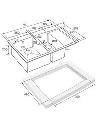 ����� ����. ����� KRONER 78/2SF, PM227851-BSL, ���� �����, �����, 780�510��, Paulmark