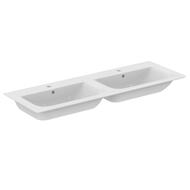 Умывальник Ideal Standard Lux CONNECT AIR 1340х460х135 двойной, 2 отверстия под смеситель E027201