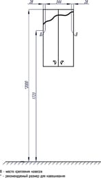 ������� AQUATON ������� 1A065403KO01L 400x144x750 ��, ������������� �����, ����� ������