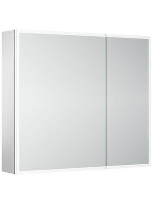 Зеркальный шкаф SANCOS Evoke 800х136х700 подсветка, розетка,USB,Type-C, бесконтактное управл. SC8080