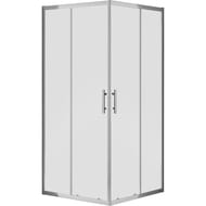 Душевой уголок CEZARES ECO (785-800х785-800х1900) A-2-80-P-Cr стекло матовое, профиль хром