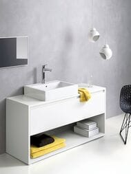 Смеситель Hansgrohe Focus 31608 для умывальника с высоким фиксированным изливом, дон. клап., хром — изображение 2
