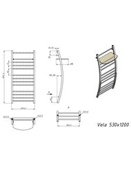 GROTA VELA  "" 530x1200  . , . , / . D-1/2
