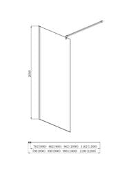 ������� ����������� Aquatek Walk In AQ WIW 09020GM 900�2000 ������ ����������/������� ����� ����