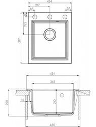  Aquaton  517x435x228  , , :  1A732932LW230