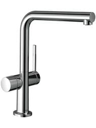 Смеситель Hansgrohe Talis M54 для кухни 270 с запорным вентилем, 1jet хром 72827000 — миниатюра 1