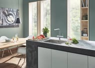 Смеситель Grohe Blue Pure Minta 31721000 для кухни однорычажный, с каналом для питьевой воды, хром