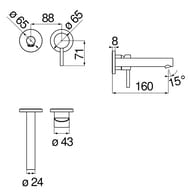 ��������� NOBILI LIVE ��� ��������, ������������, ������� �����, ����� 160��, ����� ���. LV00499WM