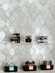 ������� Atlas Concorde Marvel Carrara Pure Mosaico Esagono 3D (282�353) �����, AS4A (��.�.)