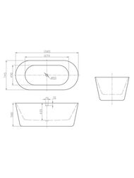 ����� ��������� BelBagno BB306-1585 (1585x745x580) ���������������, ��������