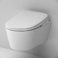 Подвесной унитаз AM.PM Func FlashClean 540х380 с электронной крышкой-биде, белый C8F1702SC