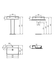 Ideal Standard CONCA (600450)  , 1   ,   T382301