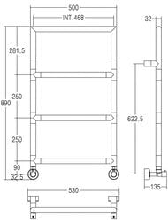 ����������������� ������� Margaroli Sereno 4-482/AQ-4 (890�530) ����, 44824704AQCRN