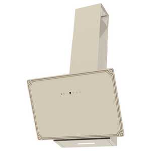 Вытяжка Korting KHC 69059 RGB (598х352) 950 м3/ч, 230 Вт, бежевое стекло