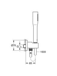 ������� ����� Grohe Euphoria Cosmopolitan 26404000 (�����, �����, ��������� ���������) ����