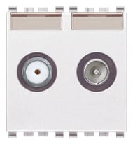 ������� Vimar TV-RD-SAT ��������� � 2 ��������, �����, 20302.10.B