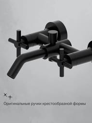 Смеситель DAMIXA Neo Classic Graphite для ванны/душа, цвет графит 271000000