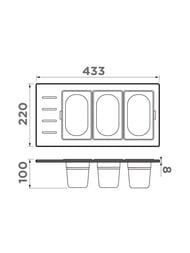 ��������� Omoikiri DC-02-3-LG ������� ������ 4999080