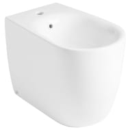 Биде напольное Kerasan Nolita 532001*1 550х350х430 крепеж, перелив, отв. под смеситель, белый глянец