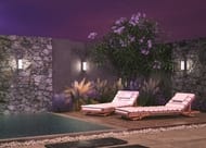 ��������� ���������� Maytoni Rock (���) O434WL-L12GF3K, 3000K 12�� IP 54, ������