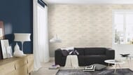 Обои виниловые на флизелине Rasch Country Charme (0,53х10,05) синие 449860 (рул.)