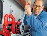 Клупп резьбонарезной Rothenberger SUPER CUT BSPT 1/2"-2" с трещоткой, комплект, арт.70892X