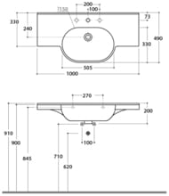 �������� ��������� Globo Mode ME100BI 1000�490�200 �������, ���. ��� ���������, ���������, �����