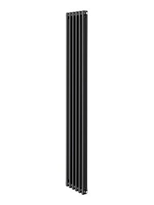 Дизайн-радиатор Royal Thermo INSIGNIA C2180 6 секций 290х1800х68, стальной, бок.подкл, черный мат