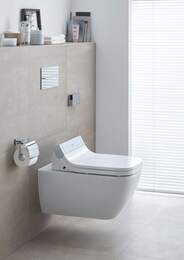 Унитаз подвесной DURAVIT HAPPY D.2 365х620х345 безободковый, для сиденья-биде 2550590000