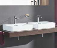 Смеситель Grohe Lineare New 23106001 для умывальника, S-Size, с донным клапаном