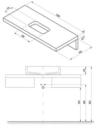 ���������� ��� ���������� RAVAK L (1000�550�50) ���� X000000837