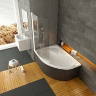 ������ �� ����� RAVAK CVSK1 ROSA 160/170 L (1000�1500) �����, ������� �����, ������ Transparent