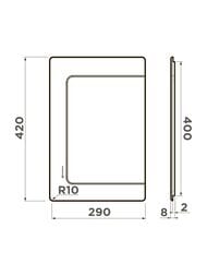 ����������� ����� Omoikiri CB-BASIC-400 GB (290x420) �������, ���� ������ 4999101