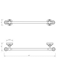 Migliore Cristalia ������������������ 45 �� ������/SWAROVSKI ML.CRS-60.221.BR/16778