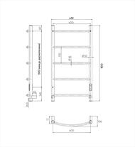 ����������������� Indigo Arc Lux �/� (electro) 800�400 (������, ���.������, ����.�����) ������ ���� LCALE80-40BRRt
