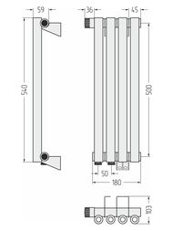  -0   500180 (4 ) ., EU50  , 3/4", 00-0320-5004
