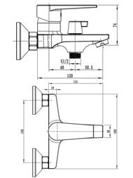 ��������� ESKO Budapest black ��� �����/����, ��� ���.BT54B