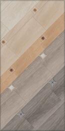 Вставка KERAMA MARAZZI Слим Вуд (96х96) темно-бежевая ID78 (шт.)