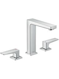Смеситель Hansgrohe Metropol 32515000 для умывальника на 3 отверстия, донный клапан, хром — миниатюра 1