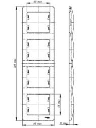 ����� Systeme Electric GLOSSA 4 ����� ������������ ������� GSL000208