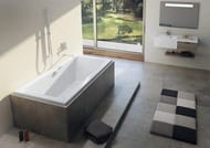 Ванна акриловая RIHO LUSSO 170x75 без гидромассажа, прямоугольная