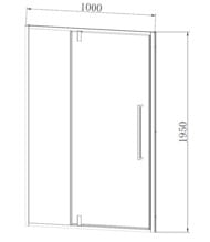 ������� ����� Vincea Slim-N 1000�1950 ������ ����������/������� ������, VDP-4SN100CLB