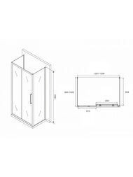 ������� ���������� ABBER Schwarzer Diamant AG30130H-S100-S100 (1300�1000x1950) �-���., �����./����