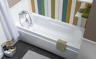 Ванна акриловая Aquanet EXTRA 170х70 прямоугольная, без гидромассажа, без обвязки 203931