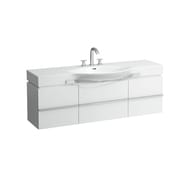 Тумба под умывальник Laufen CASE for Palace 4.0135.2.075.463.1 (1495х375х465) подвесная, 2 ящ.,2 дв.,бел.матовый