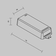 Wi-Fi ���������� ��� ������������ ����� Maytoni Lighting control 742001 RGB MIX 12-24�, 360��, �����